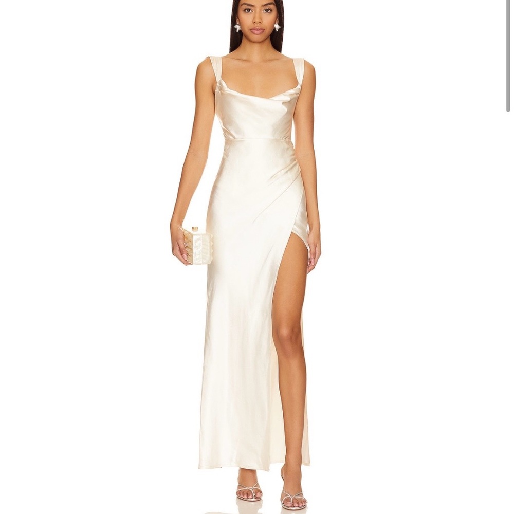 Havana Dress In Ivory - Runway the label